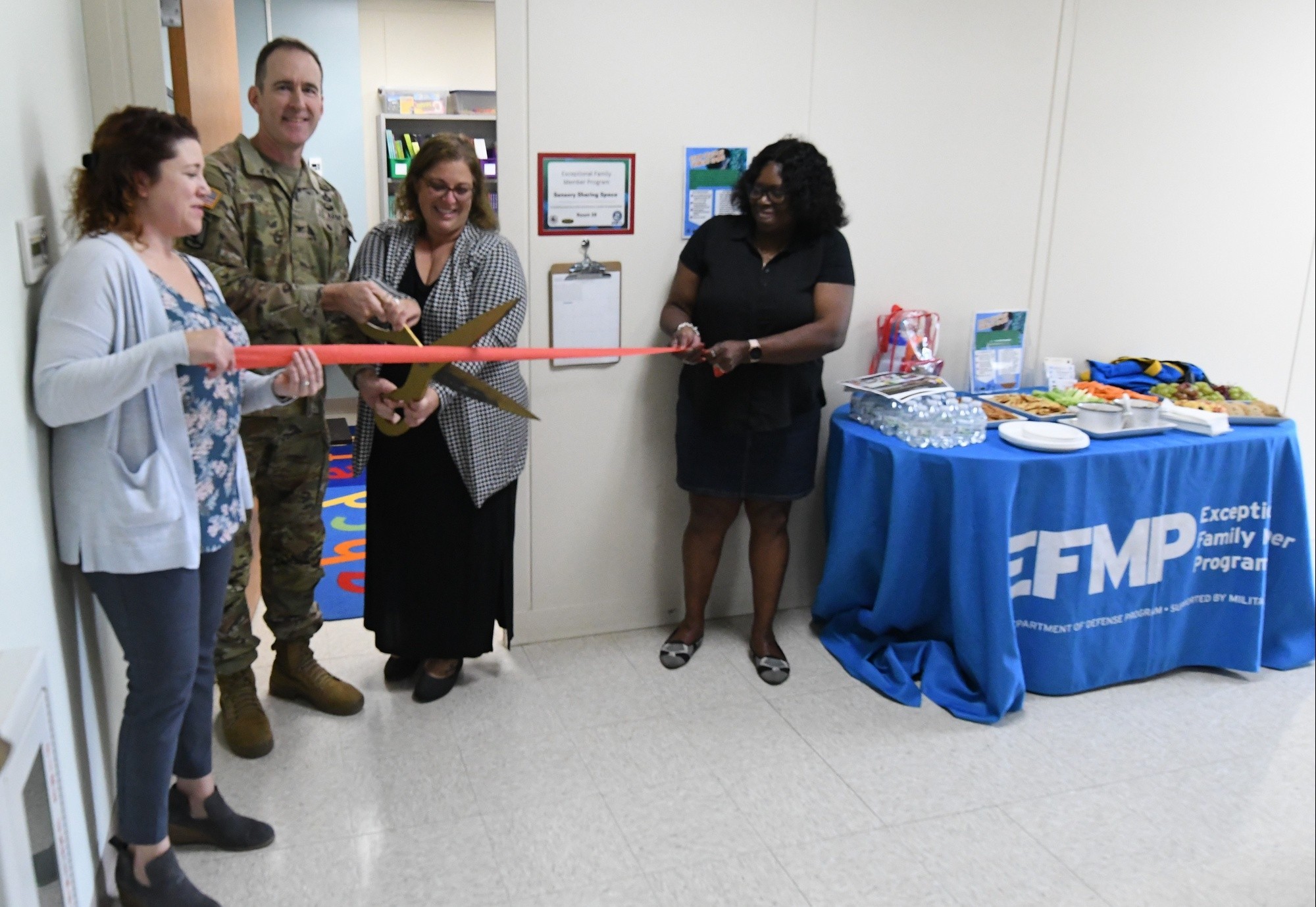 Fort Drum opens EFMP resource library and sensory room for military families